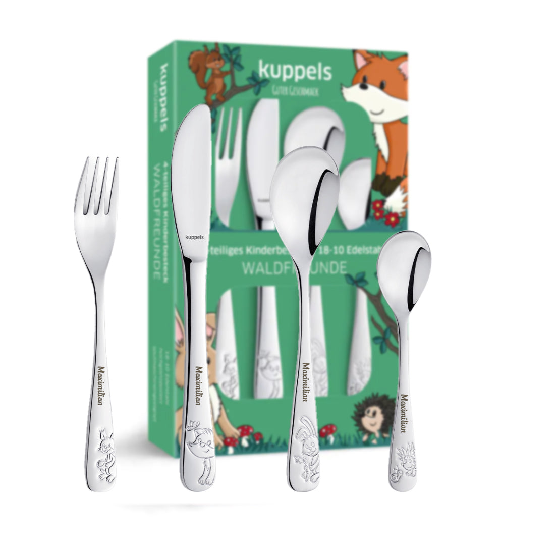 Besteck für Kleinkind,
Baby Besteck Set,
erstes Besteck für Kinder,
Kinderbesteck ab 1 Jahr,
Lernbesteck für Kinder,
Besteck für Kindergartenkind,
Edelstahl Kinderbesteck BPA frei