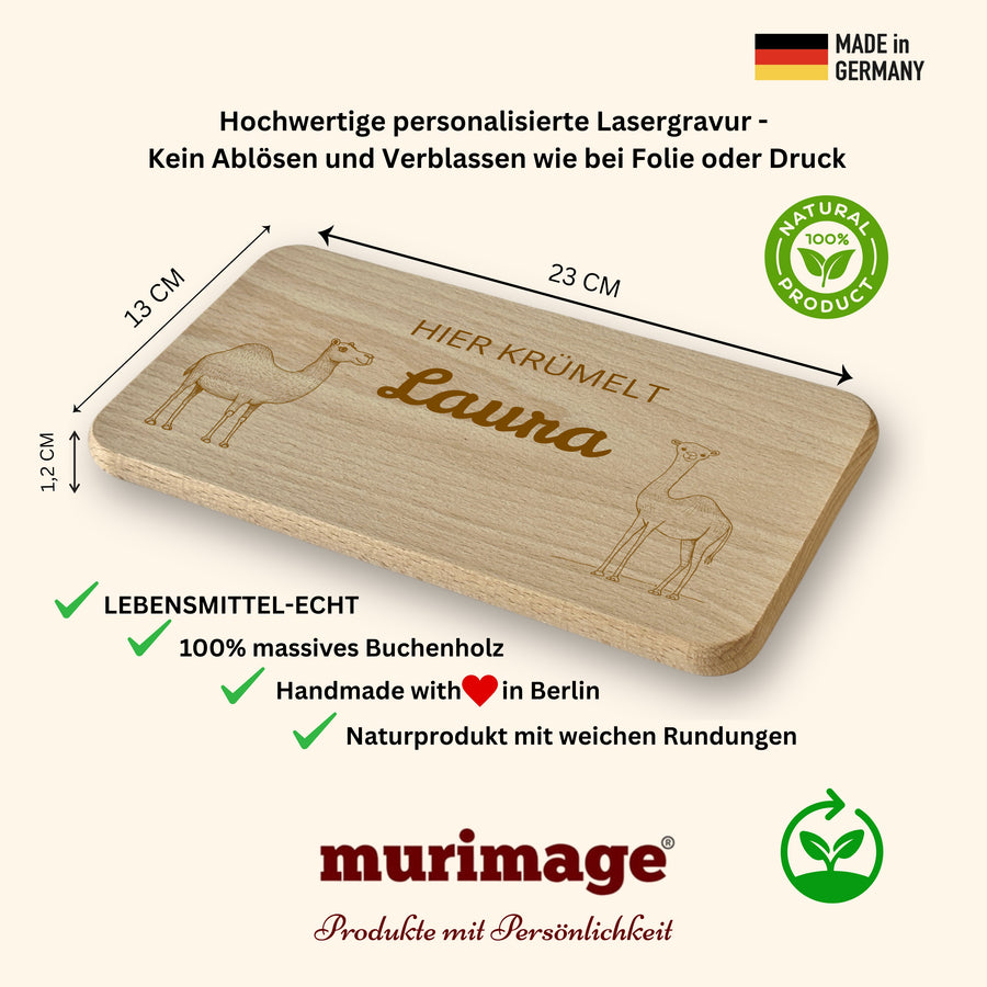 Frühstücksbrettchen (1 Bundle Kamel, Gepard, Elefant etc. 14 X)