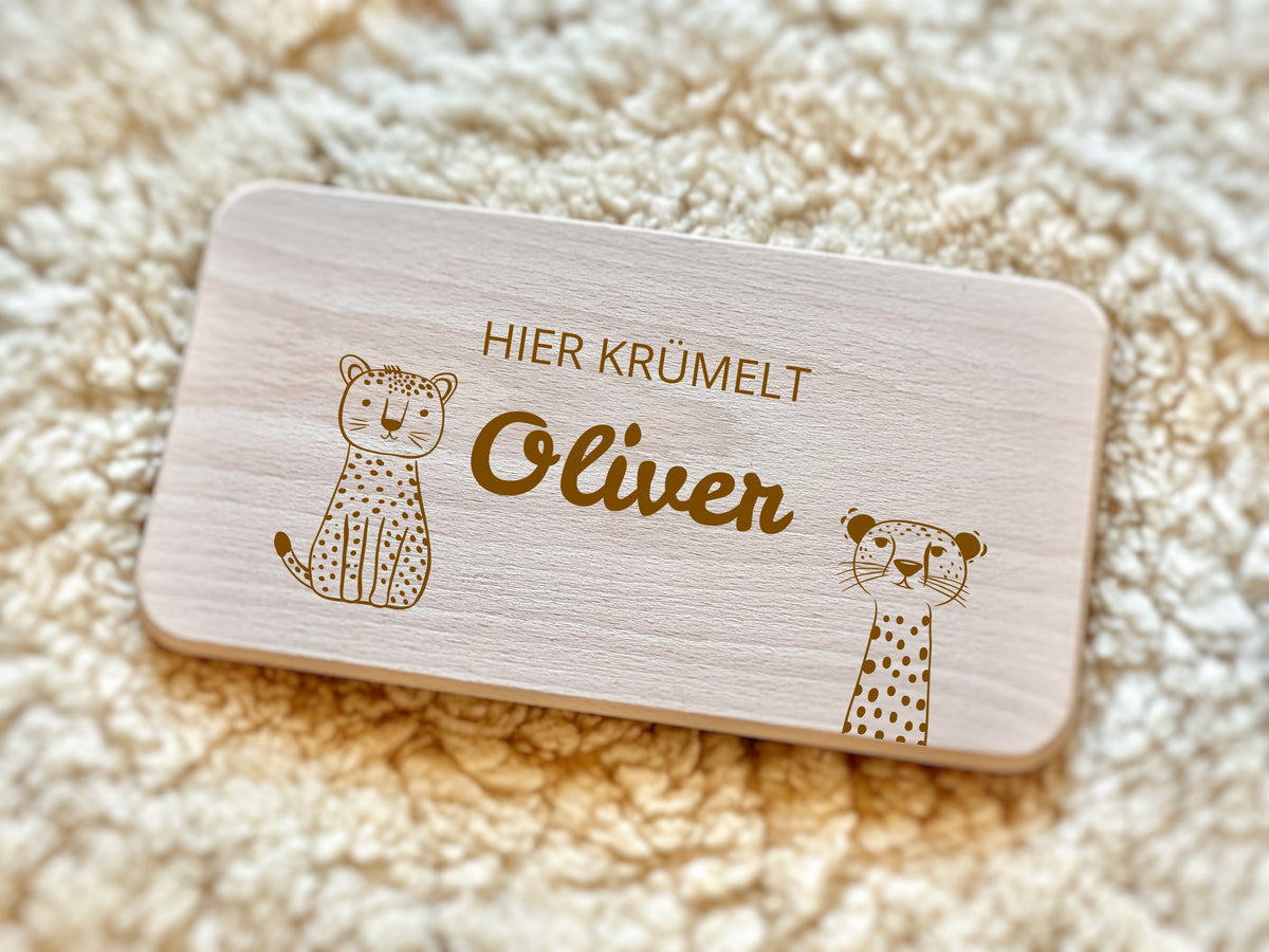 Frühstücksbrettchen (1 Bundle Kamel, Gepard, Elefant etc. 14 X)