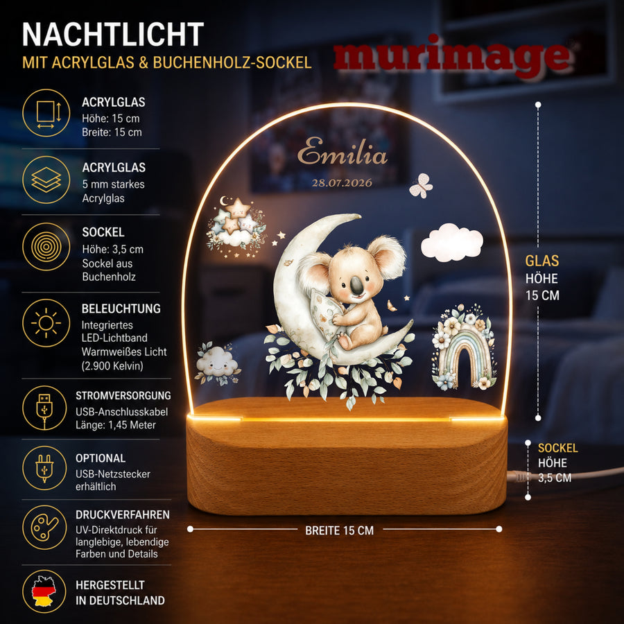 Nachtlichter Bundle 1 schlafende Tiere