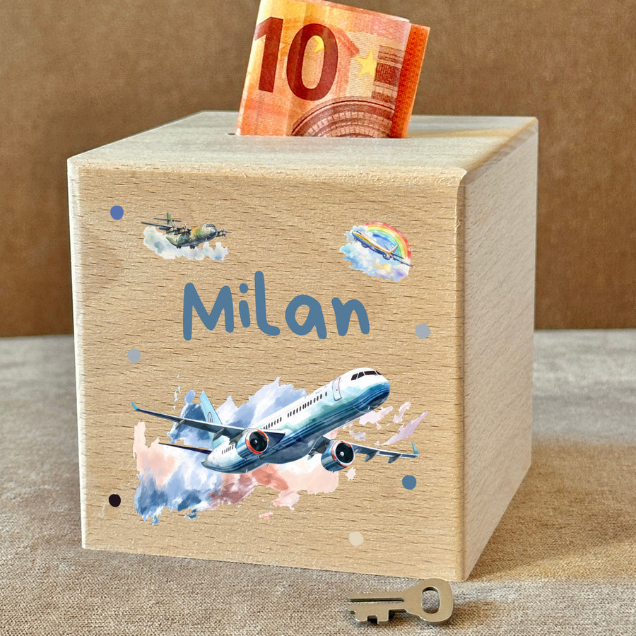 Spardose Holz Bundle 10