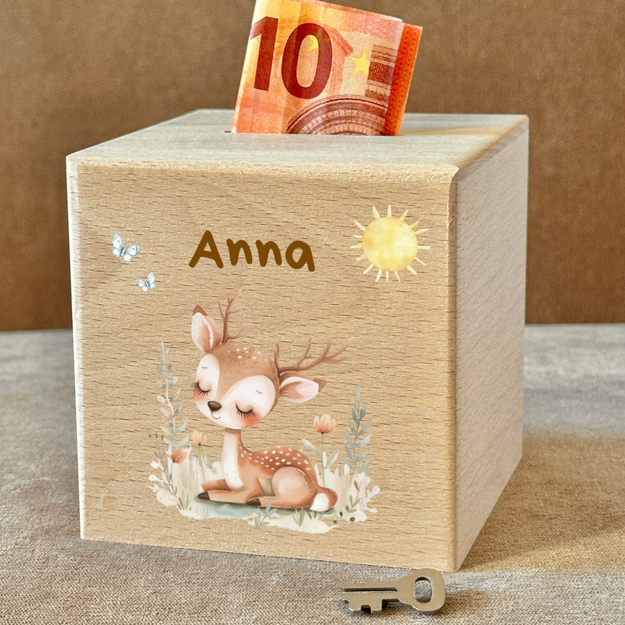Spardose Holz Bundle 8