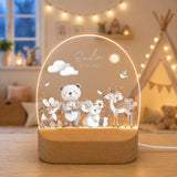 Nachtlichter Tiere Boho