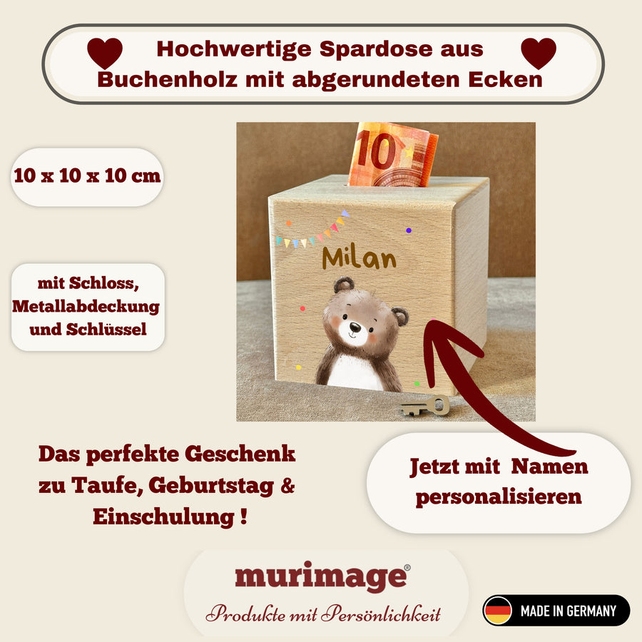 Spardose Holz Bundle 7-1